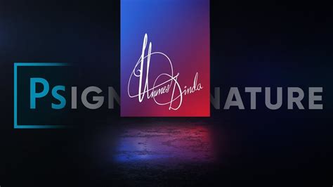 Create Your Perfect Digital Signature In Photoshop .